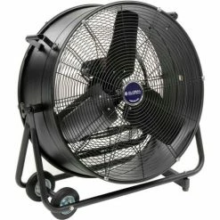 Global Industrial™ 24" Portable Tilt Drum Blower Fan, 7700 CFM, 1/3 HP, 1 Phase