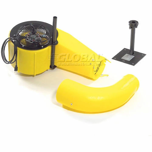 Compact Dock Fan w/ Wall Mount, 850 CFM, 1/3 HP - Image 7