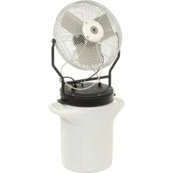 TPI 18" Self Contained Power Mister Hand Carry Misting Fan PM-18S
