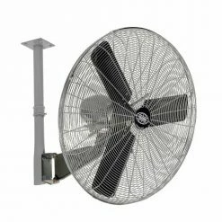 Global Industrial™ 24" Oscillating Industrial Ceiling Mount Fan, 3 Speed, 7,525 CFM, 1/4 HP