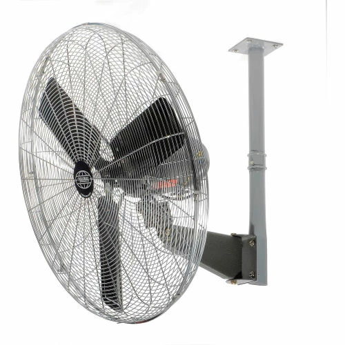 Global Industrial 24" Oscillating Industrial Ceiling Mount Fan, 3 Speed, 7,525 CFM, 1/4 HP - Image 2