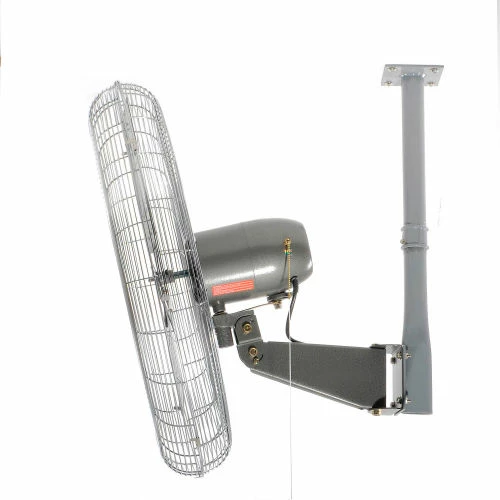 Global Industrial 30" Oscillating Industrial Ceiling Mount Fan, 3 Speed, 8,775 CFM, 1/3 HP - Image 4