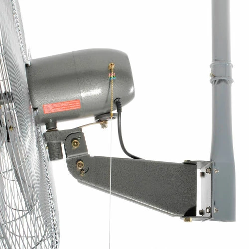Global Industrial 30" Oscillating Industrial Ceiling Mount Fan, 3 Speed, 8,775 CFM, 1/3 HP - Image 5