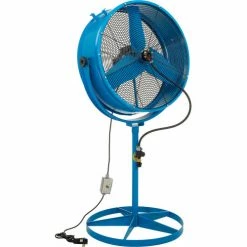 Airmaster Fan 30" Evaporative Blower Pedestal Fan, 8800 CFM, 1/3 HP