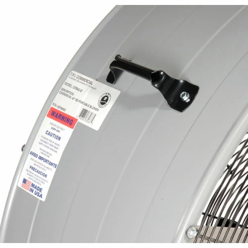 TPI CPB42B,42 Inch Portable Blower Fan Belt Drive 1/2 HP 7600 CFM - Image 8