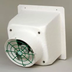 J&D Manufacturing 12" Tornado Fiberglass Exhaust Poly Blades And Shutters