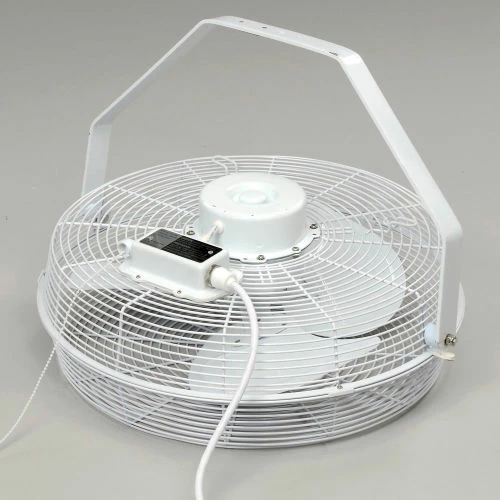 J&D Manufacturing J&D 14" Fan With Wall Ceiling Bracket White - Image 6