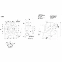 Fasco 3.3" Shaded Pole Draft Inducer Blower, A170, 115 Volts 2800 RPM