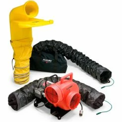 Allegro Industries® Axial Explosion Proof Blower, W/ 15' Ducting, 1570 CFM, 3/4 HP
