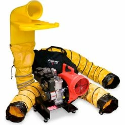 Allegro Industries® Centrifugal Blower System W/ 15' Ducting, 1390 CFM, 5 HP