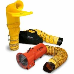 Allegro Industries® Axial Blower System W/ 15' Ducting, 1275 CFM, 1/3 HP