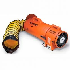 Allegro Industries Allegro COM-PAX-IAL Blower With 15' Duct & Canister 9536-15, 8" Dia., 1/4HP, 12V-DC, 816 CFM