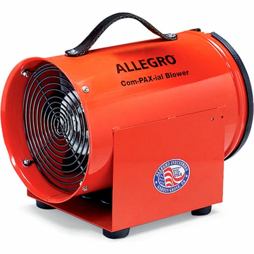 Allegro Industries Allegro 9537 8 Inch Axial DC Metal Com-PAX-ial Blower, 12V