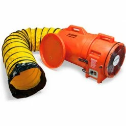 Allegro Industries® COM-PAX-IAL Blower W/ 15' Ducting, 1842 CFM, 1 HP