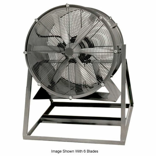 Global Industrial 24" Explosion Proof Propeller Fan w/ Medium Stand, 5,200 CFM, 1/4 HP, 460V