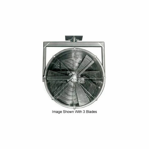 Global Industrial 24" EXP Alum Propeller Fan W / 2 Way Swivel Yoke - 1/3 HP 5300 CFM