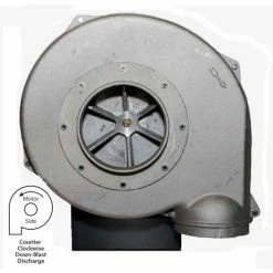 Global Industrial™ Explosion Proof Blower 1-1/2 HP, 3 Phase, CCW, Downblast, 840 CFM
