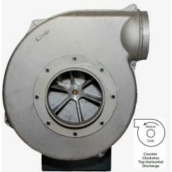 Global Industrial Explosion Proof Blower 10 HP, 3 Phase, CCW, Top Horiz., 2700 CFM