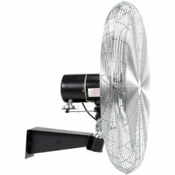 Airmaster Fan Airmaster 25" Oscillating Wall Mount Fan, 3 Speed, 3100 CFM, 115V, 1/5 HP, Single Phase