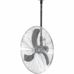 Airmaster Fan Airmaster 18" Ceiling Fan, 3 Speed, 2600 CFM, 115V, 1/5 HP, 20-1/2"W x 20-1/2"H x 16-1/4"D