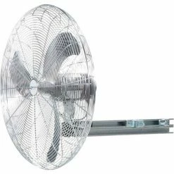 Airmaster Fan Airmaster 24" Oscillating I Beam Fan, Pull Chain Switch, 3 Speed, 5588 CFM, 115V, 2.5 Amp, 1/3 HP