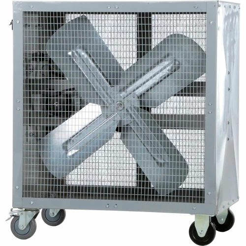 Airmaster Fan Airmaster 42" Belt Drive Mobile Filtered Fans, Open Drip Proof, 5,702 CFM, 1/2 HP - Image 2
