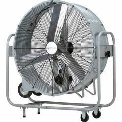 Airmaster Fan Airmaster 48" Belt Drive Mobile Drum Fan, Open Drip Proof, 17,730 CFM, 1 HP, 1 Phase