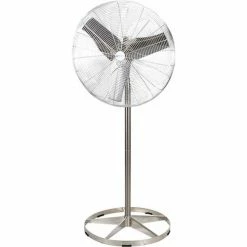 Airmaster Fan® 24" Washdown Pedestal Fan, 5,220 CFM, 1/4 HP, 1 Phase