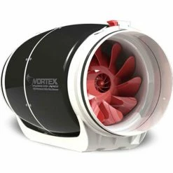 Atmosphere Vortex S-Line Ultra Quiet In-Line Duct Blower Fan S-800 - 8", 120V, 728 CFM