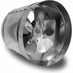 Atmosphere Vortex tube axial fan 8", 115V, 332 CFM