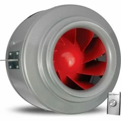 Vortex Powerfan 14'' V-Series In-Line Duct Fan V14XL-A - 2905 CFM with Vari-Speed Speed Control Kit