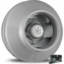 Vortex Powerfan 8'' In-Line Duct Fan VTX800-ACS - 739 CFM with Current Sensor Kit