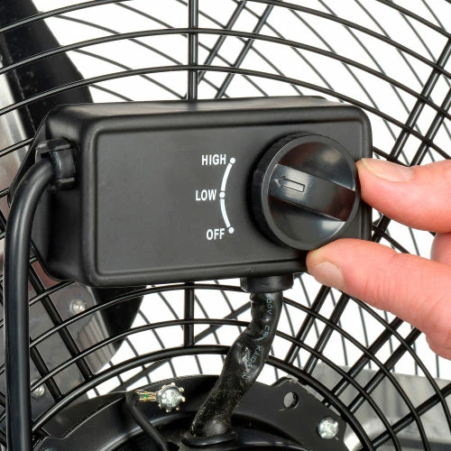 Comfort Zone® 24" Industrial High Velocity Drum Fans, 2,559 CFM, 5/16 HP - Image 10