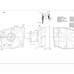 Fasco Split Capacitor Draft Inducer, A307, 115 Volts 3450 RPM