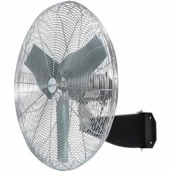 Airmaster Fan Airmaster 24" Oscillating Wall Mount Fan, 3 Speed, 5548 CFM, 115V, 1/3 HP, Single Phase