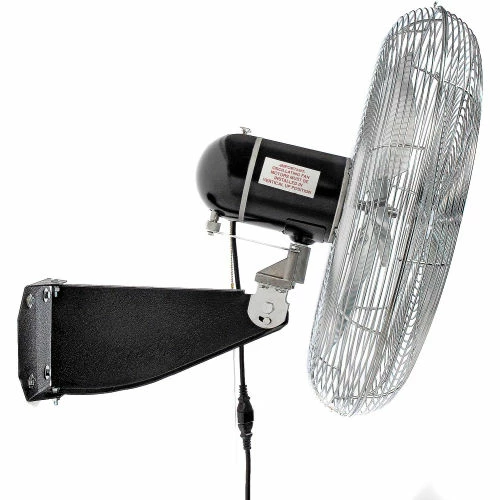 Airmaster Fan Airmaster 24" Oscillating Wall Mount Fan, 3 Speed, 5548 CFM, 115V, 1/3 HP, Single Phase - Image 3