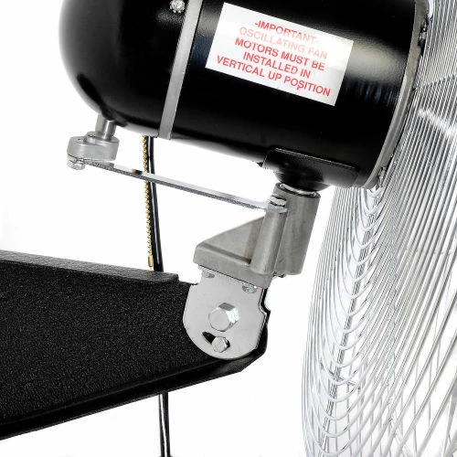 Airmaster Fan Airmaster 24" Oscillating Wall Mount Fan, 3 Speed, 5548 CFM, 115V, 1/3 HP, Single Phase - Image 8