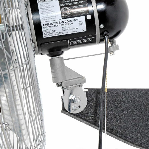 Airmaster Fan Airmaster 24" Oscillating Wall Mount Fan, 3 Speed, 5548 CFM, 115V, 1/3 HP, Single Phase - Image 12