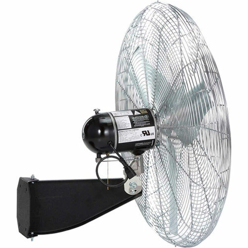 Airmaster Fan Airmaster 30" Oscillating Wall Mount Fan, 3 Speed, 7794 CFM, 115V, 1/3 HP, Single Phase - Image 3