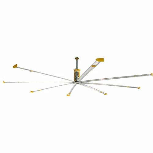 Big Ass Fans Powerfoil 8 Ceiling Fan, 8', 208V 3PH