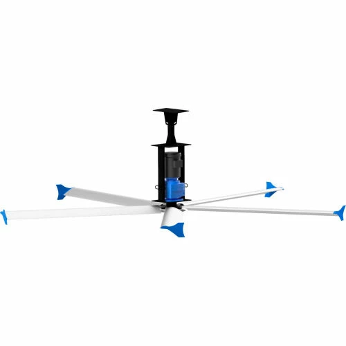 Blue Giant Hawk V HVLS Fan - 20 FT. Dia. - 1 HP - 115 V - 1PH w/ Mounting Equipment