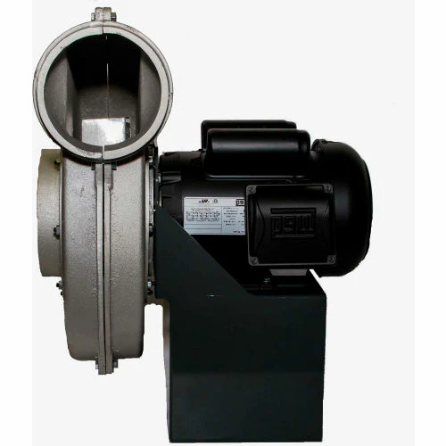 Global Industrial Aluminum TEFC Blower, 3 HP, 3 Phase, CCW, Top Horiz., 1300 CFM - Image 4