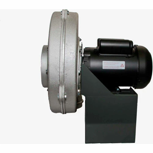 Global Industrial Aluminum TEFC Blower, 5 HP, 3 Phase, CW, Downblast, 1875 CFM - Image 6