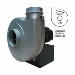 Global Industrial™ Explosion Proof Blower 1 HP, Single Phase, CW, Upblast, 865 CFM