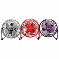Comfort Zone® CZHV4 4 Inch High Velocity Cradle Fan,12 pack, Assorted Colors - Pkg Qty 12