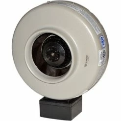 Canarm® DFRC-ES Series 4" In-Line Round Duct Fan 120V Energy Star