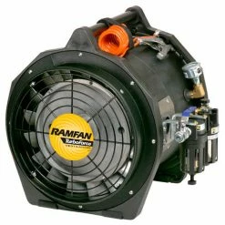 Ramfan 12" Industrial Intrinsically Safe Air Driven Blower, 1 Speed, 2042 CFM