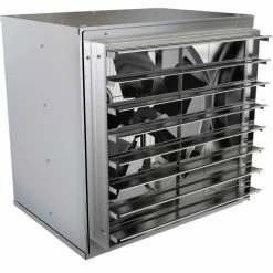 Fantech 30" Standard Duty Wall Mount Cabinet Fan 1WMC30E2, 3/4 HP, 115V, 1 PH, 8645 CFM