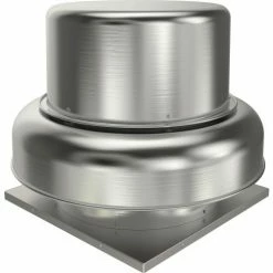 Fantech 12" Roof Ventilator Belt Drive Downblast 5BDD12CB-A, 1/3 HP, 115/230V, 1 PH, 1837 CFM, ODP
