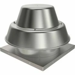 Fantech 10" Roof Ventilator Direct Drive Downblast 5DDD10AA, 1/6 HP, 115V, 1 PH, 994 CFM, ODP